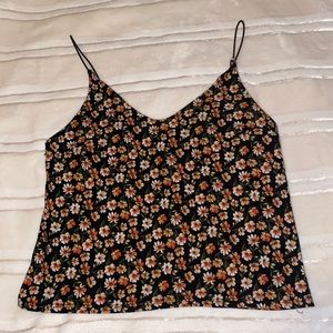 Floral crop top
